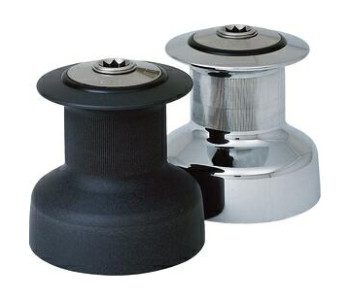 Antal kunststof winch W6 (1-speed) met aluminium as